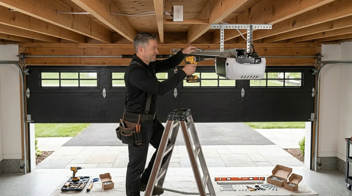 Garage door installation in Fayetteville, NC